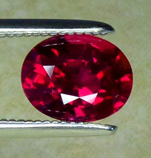 1.07ct certed unheated ruby