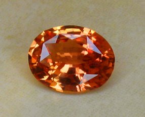 certed orange sapphire