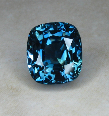 unique blue sapphire - hope diamond colored