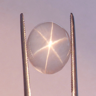 large 9+ct grey star sapphire