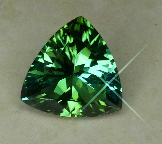 blue green trilliant tourmaline from namibia