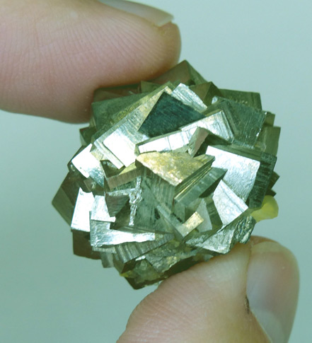 spherical pyrite from utah
