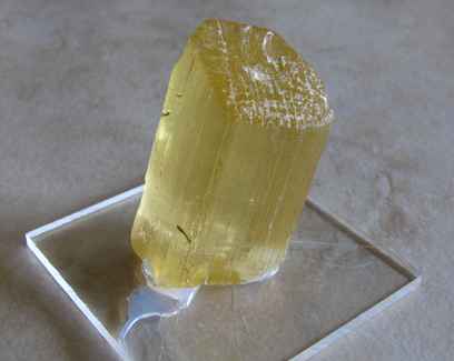 terminated scapolite crystal