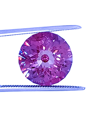 lab grown alexandrite faceted round