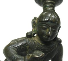indian bronze shiva, 18th C