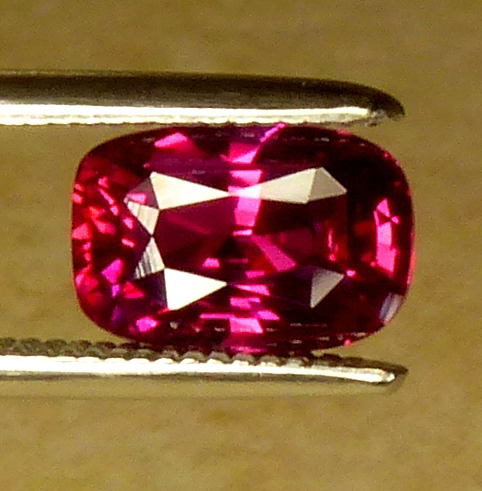 1.39ct unheated ruby (certed)