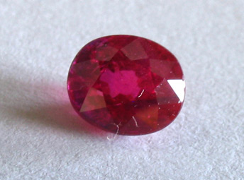 certed unheated ruby from burma