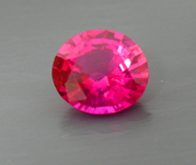 reddish pink sapphire