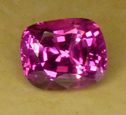 medium pink 1.28ct sapphire