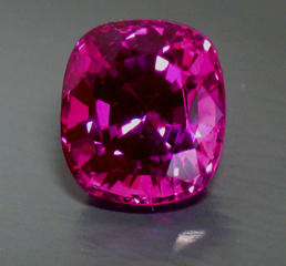pinkish magenta sapphire