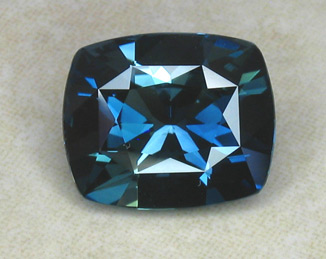 blue sapphire recut by master facetor
