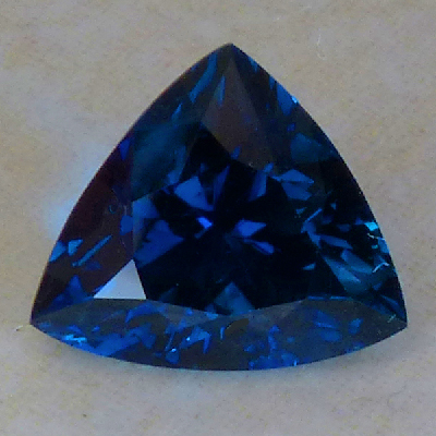 cobalt spinel colored sapphire
