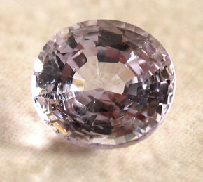 clear spinel