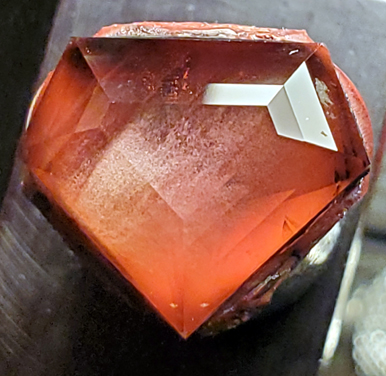 oregon sunstone prepolish - copper schiller