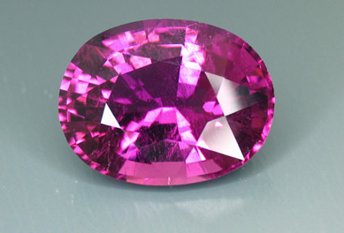 mozambique tourmaline recut by our master cutter