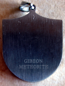 gibeon meteorite pendants