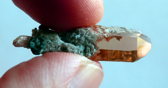 terminated topaz crystal from Utah