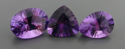 published concave amethyst