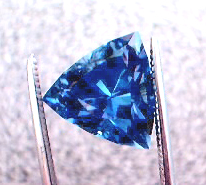 published heated green to blue tanzanite