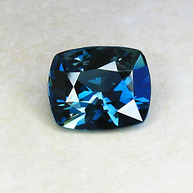 recut blue sapphire